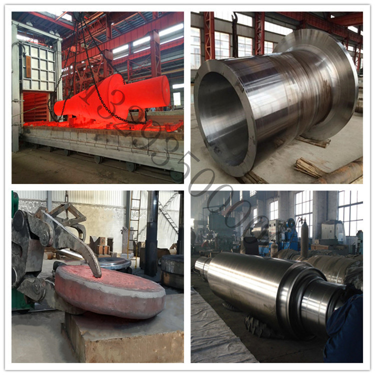 筒体锻件的淬火过程